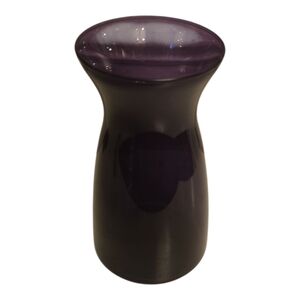 Elegant Amethyst Purple Glass Vase For Flowers